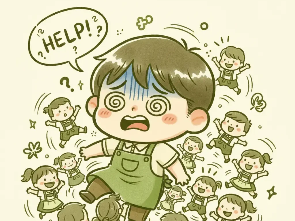 working in kindergarten in germany